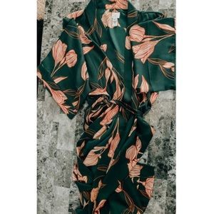 Floral kimono cover over(SOLD)